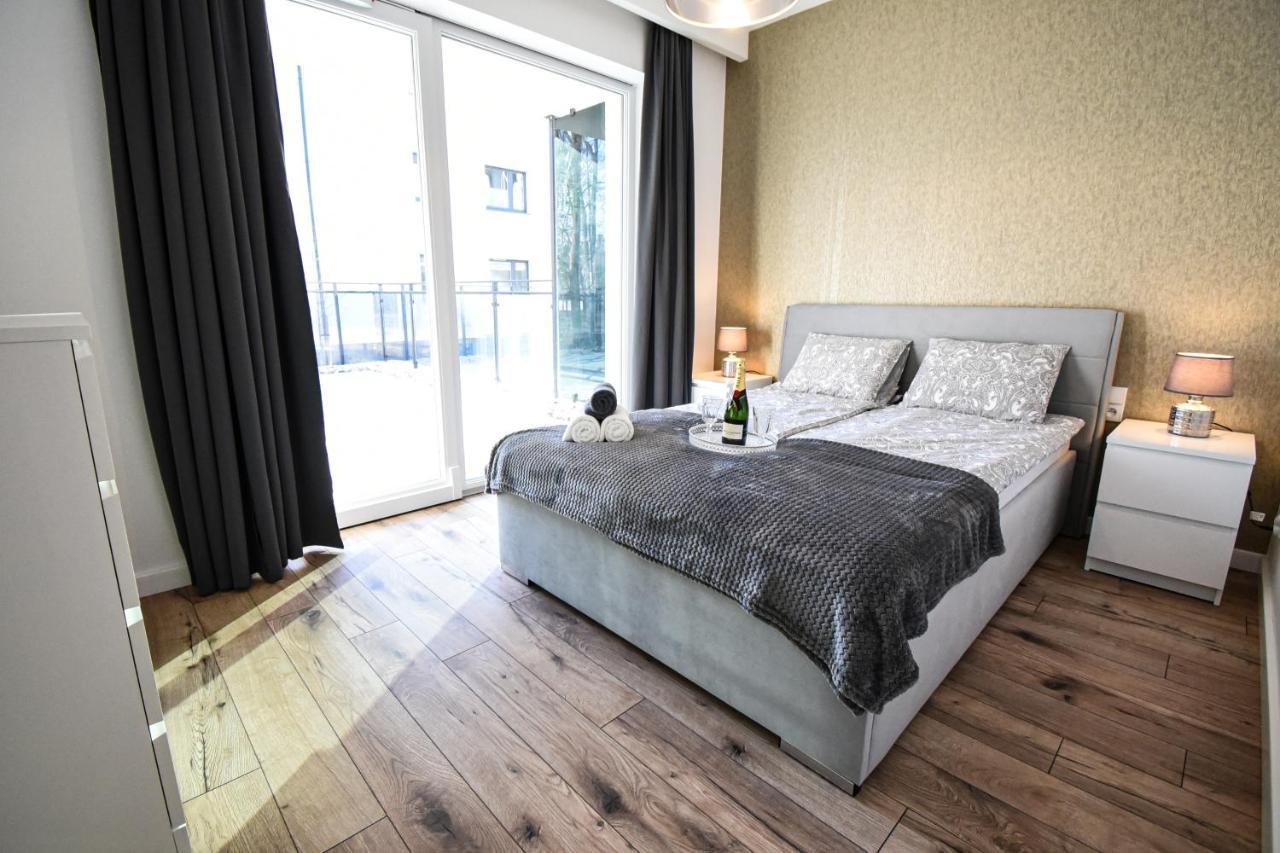 Apartament Villa Park Przy Plazy Z Widokiem Na Jezioro, Taras 50 M2 Ostróda Exterior foto